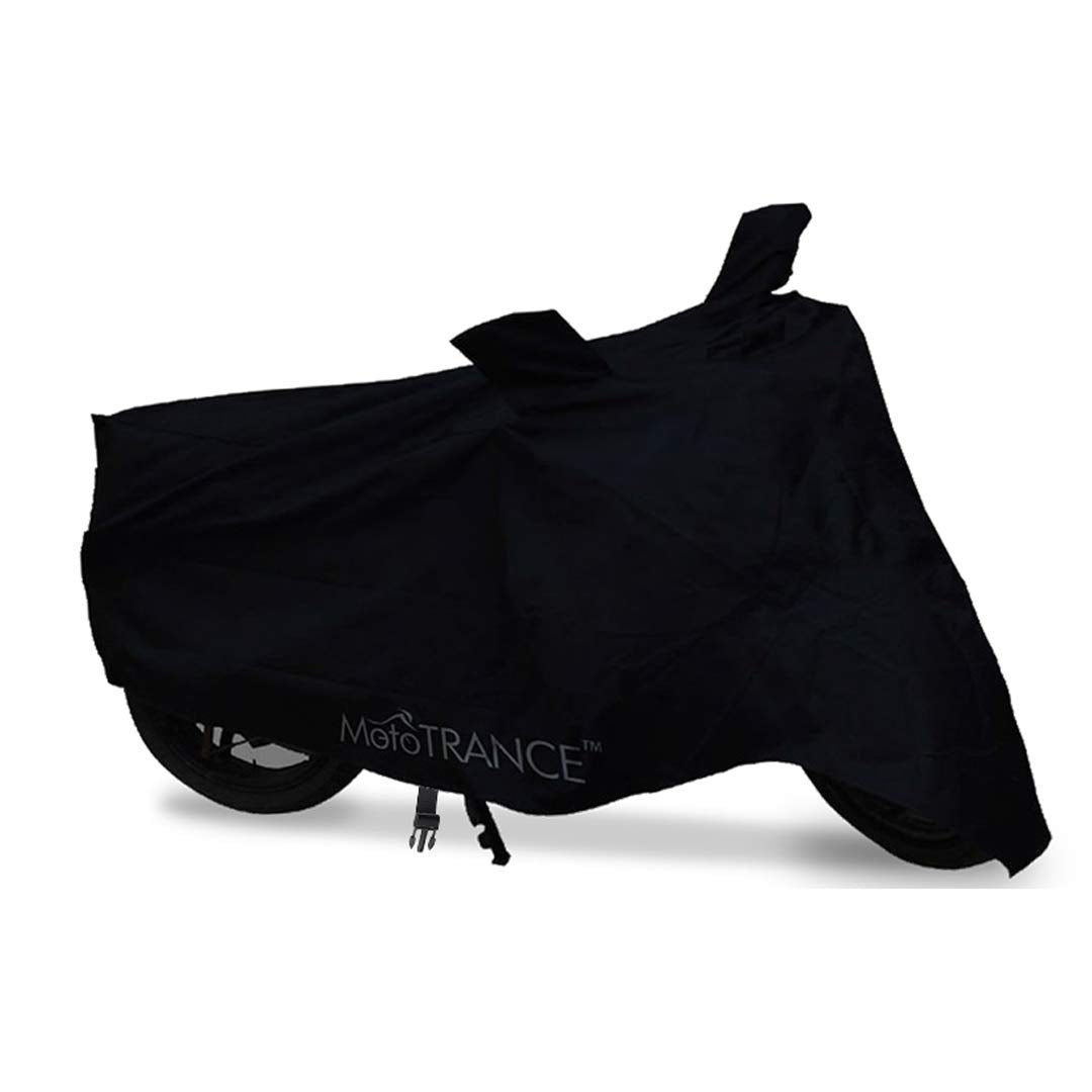 Mototrance Black Bike Body Cover For Royal Enfield Classic 350