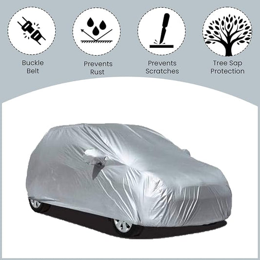 Autofurnish Premium Silver Car Body Cover For Tata Curvv 2024 (Premium Silver)