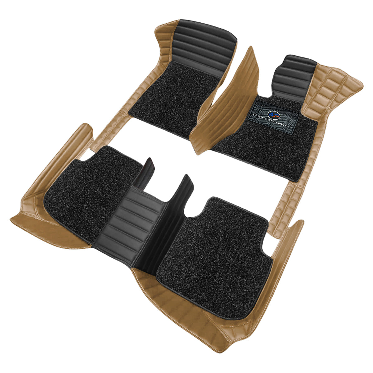 Autofurnish 9D Combination Custom Fitted Car Mats For Land Rover Defender (5 Seater) 2022