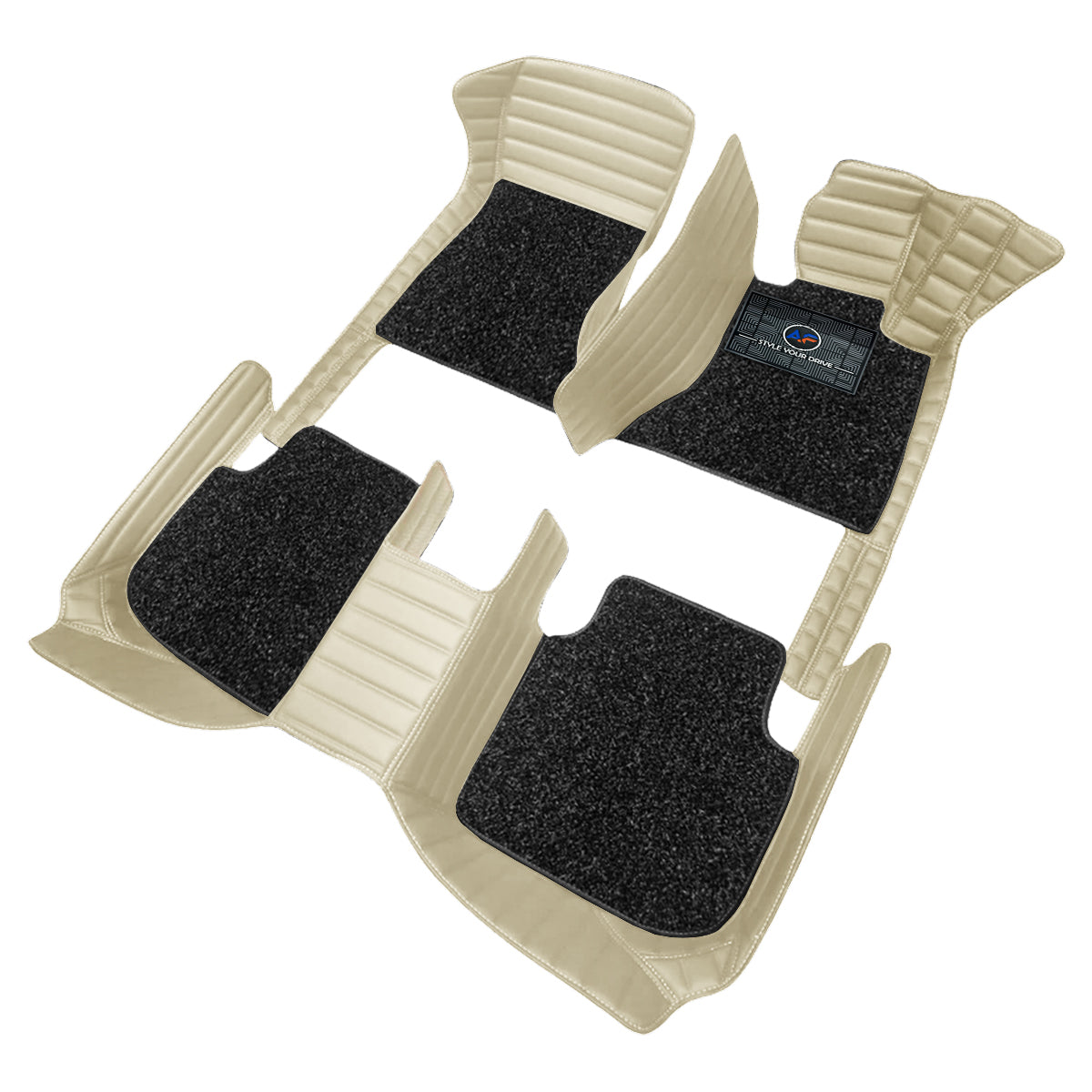 Autofurnish 9D Premium Custom Fitted Car Mats For Isuzu DMAX2019