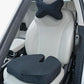 AutoFurnish Luxurious Car Coccyx Seat (Plush-8891) Black- One Pc