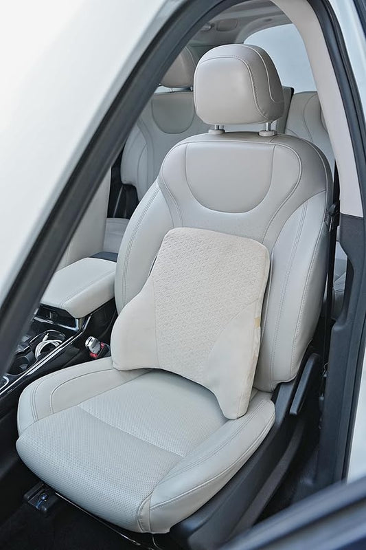 Autofurnish Luxurious Car Backrest (Plush-8871)- One Pc