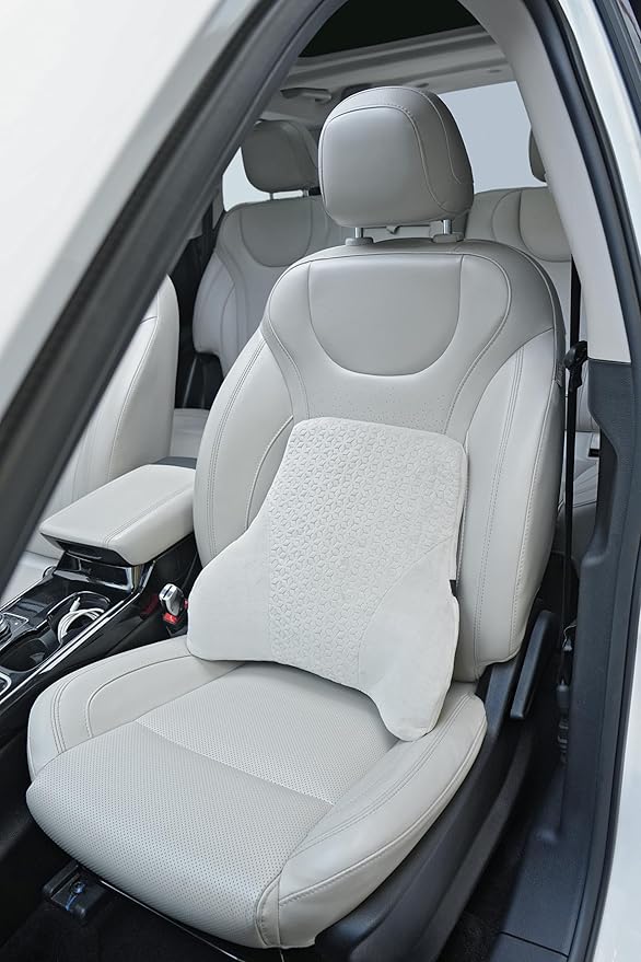 Autofurnish Luxurious Car Backrest (Plush-8871)- One Pc