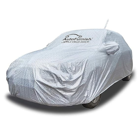 Autofurnish Aero Waterproof Heat Resistant With Pocket Car Body Cover Compatible With  Audi A4 2021 -Aero Silver