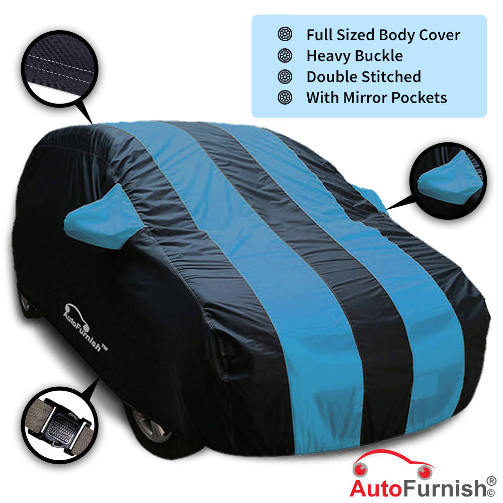 Hyundai Grand i10 (2013-19)Car Body Cover, Heat & Water Resistant with Side Mirror Pockets (ARC Series)