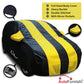 Autofurnish  Stylish Aqua Stripe  Car Body Cover For Maruti Suzuki Fronx 2023