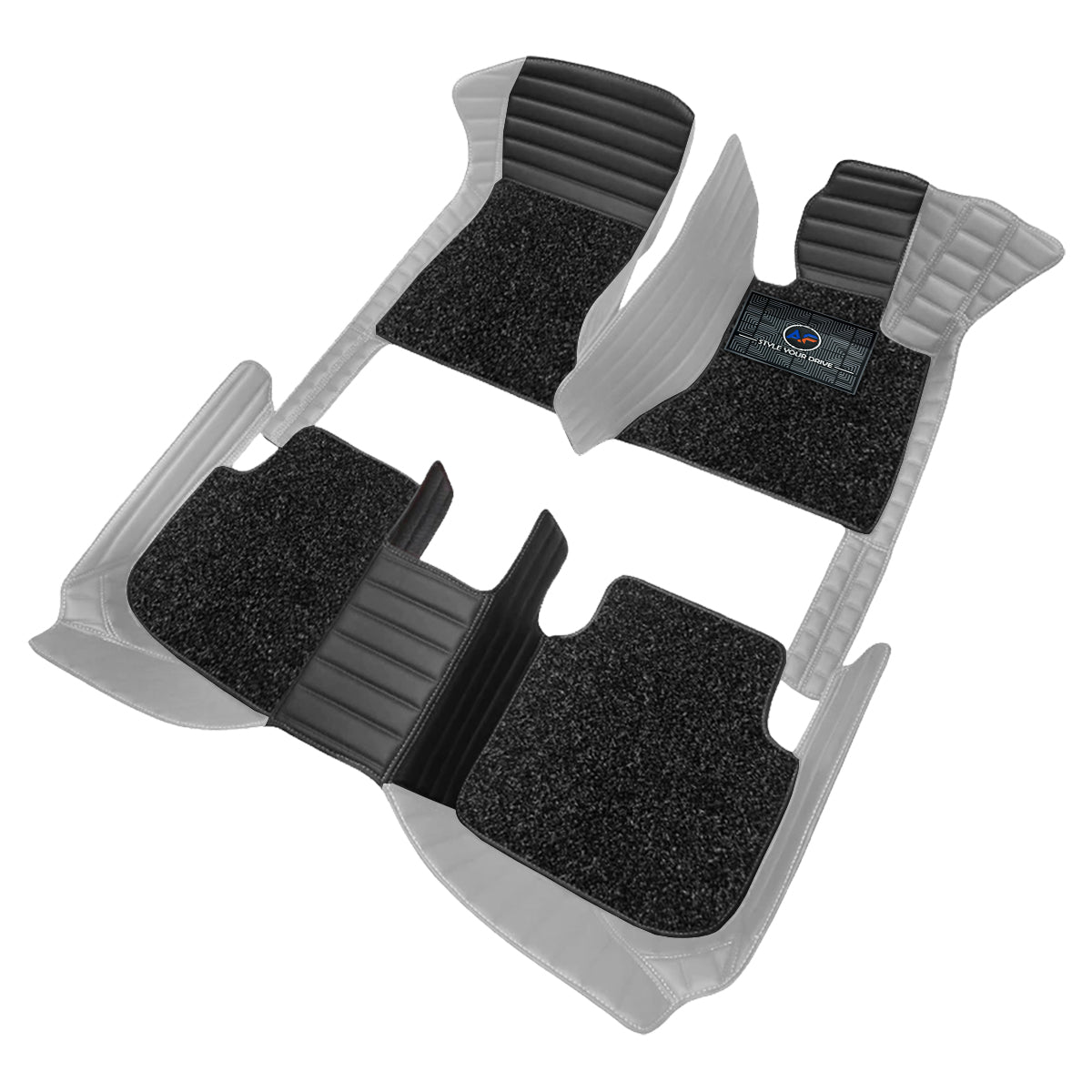 Autofurnish 9D Combination Custom Fitted Car Mats For Renault Duster 2019