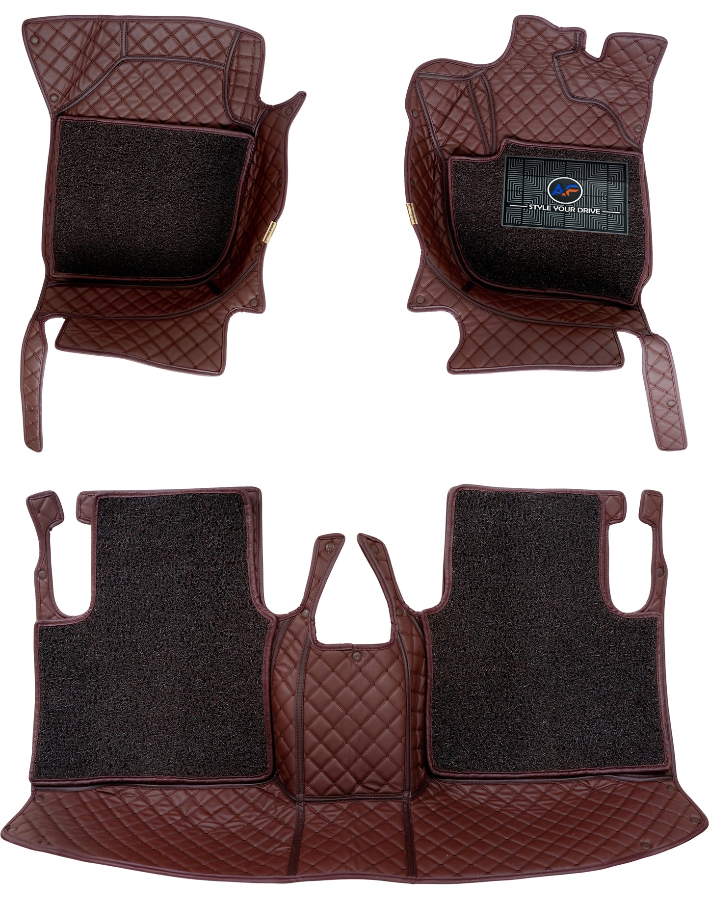 7d-luxury-car-footmats-for-volkswagen-Polo GT-2013-18-custom-designed-pu-leather-with-7-layer-depth-24mm-2-rows