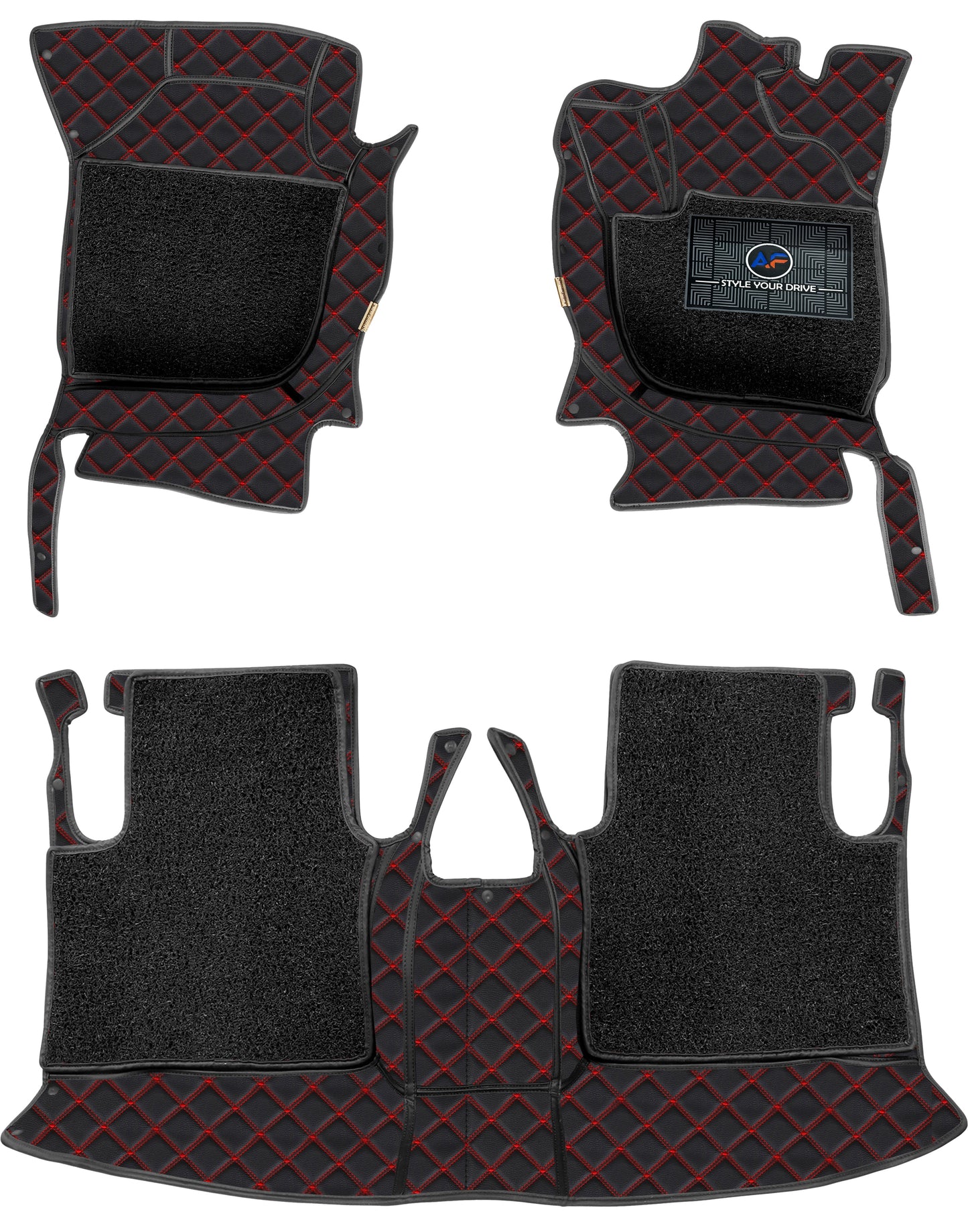 Autofurnish 7D Luxury Custom Fitted Car Mats For Toyota Vellfire 2024