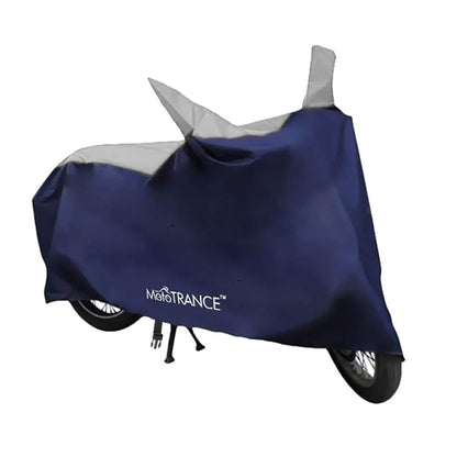 Mototrance  Bike Body Cover For Honda Navi Interlock-Stitched Water and Heat Resistant with Mirror Pockets (Sporty Series)