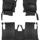 Autofurnish 7D Luxury Custom Fitted Car Mats For Citroen C3 Aircross 7 Seater (Automatic) 2024