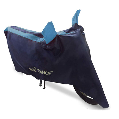 MotoTrance Arc Bike Body Cover For Kinetic Comet - Interlock-Stitched Water and Heat Resistant with Mirror Pockets