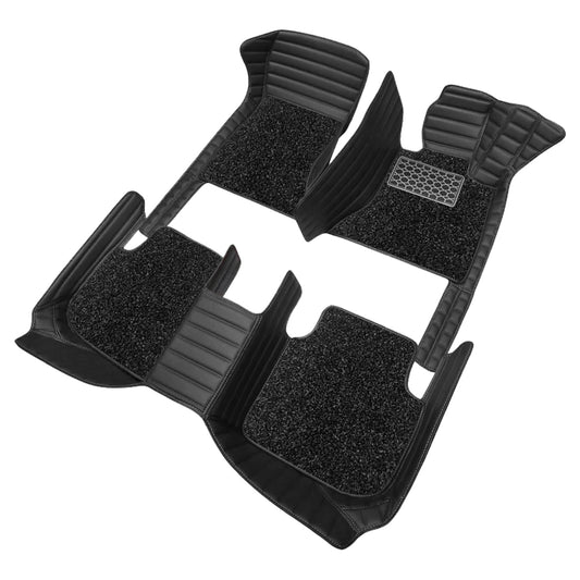 Autofurnish 9D Premium Custom Fitted Car Mats For MG Gloster (7 Seater) 2020 - Black Black