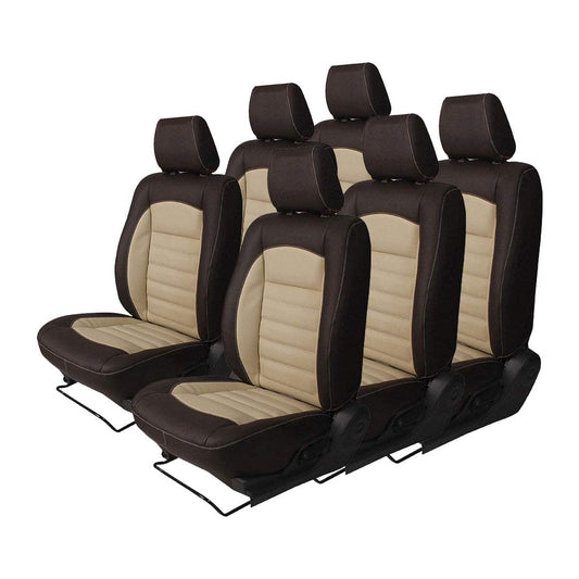 3D FRONTLINE Platinum Series PU Leather Car Seat Cover Compatible with Tata  Nexon : : Car & Motorbike