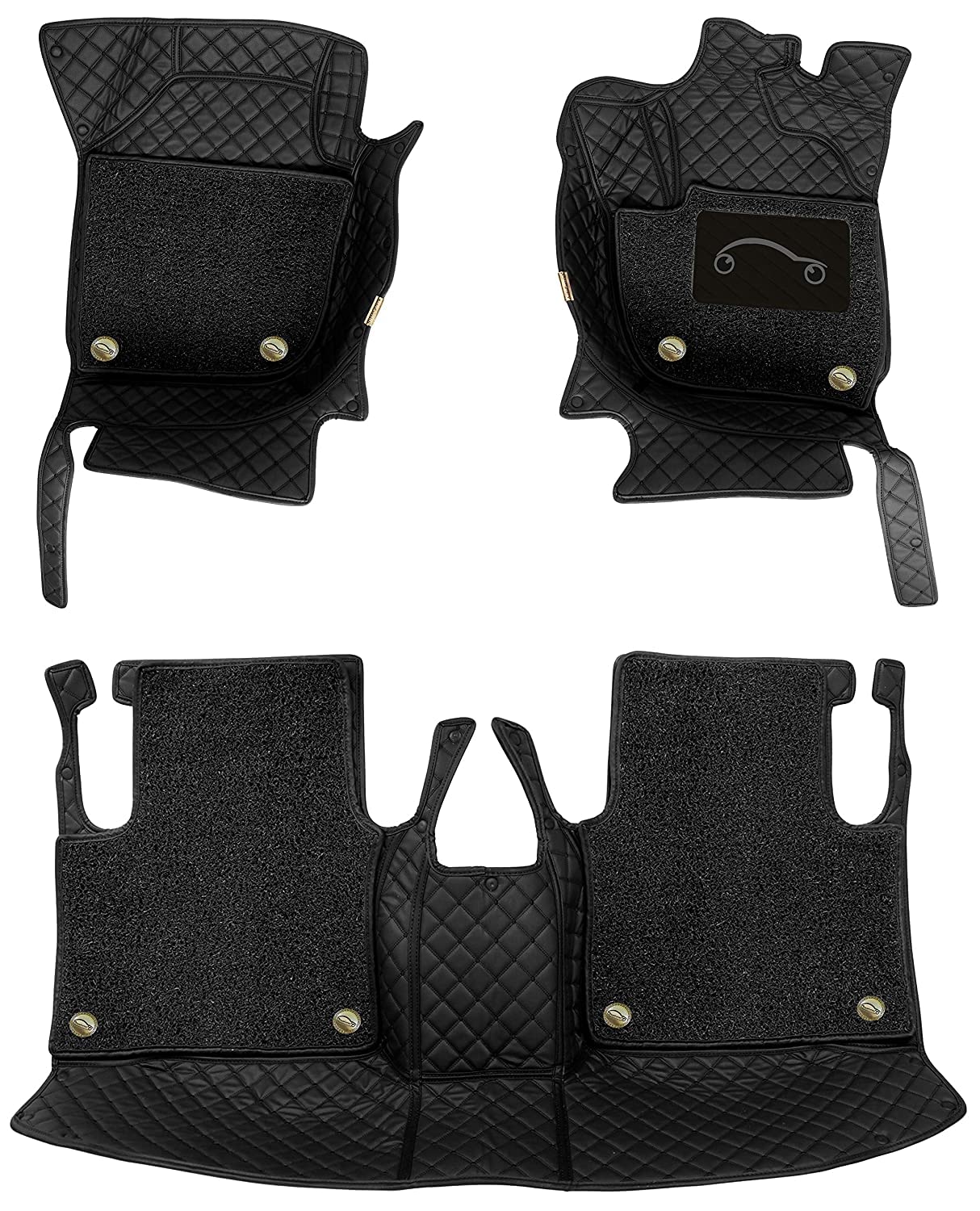 Car floor deals mats with pockets