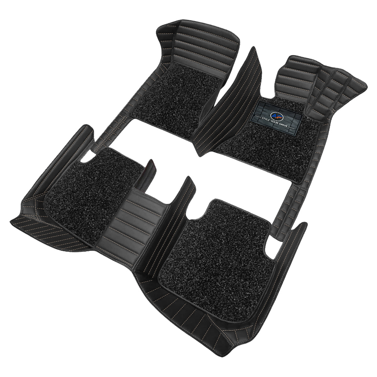 Autofurnish 9D Premium Custom Fitted Car Mats For Nissan Terrano2013-20